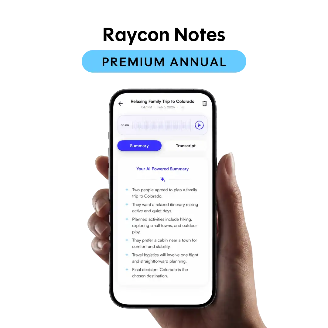 Raycon Notes App - Premium